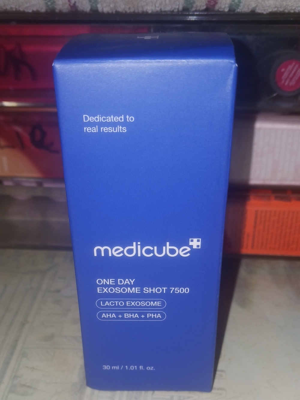 Medicube One Day Exosome Shot 7500 — Blue